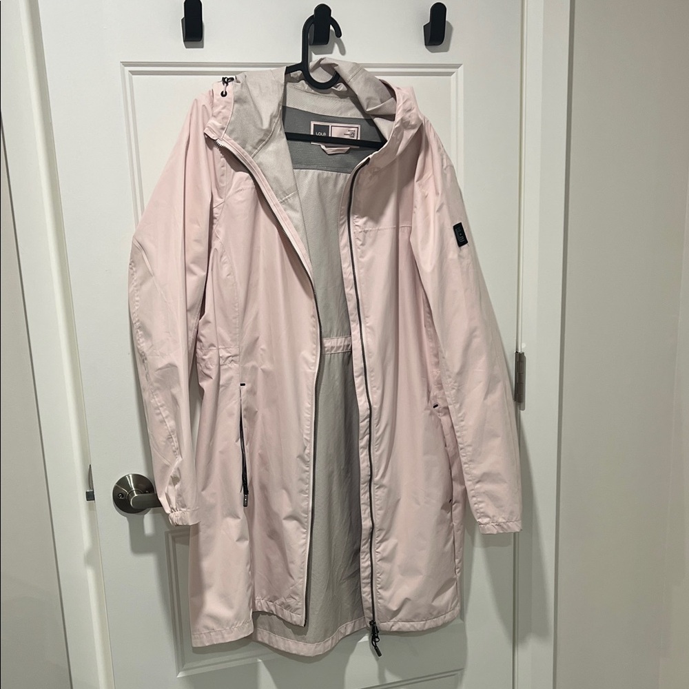 Lole Women's Pink Trench Coat